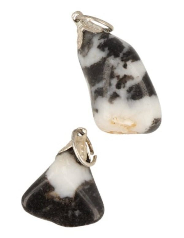 Jaspis zebra edelsteen hanger
