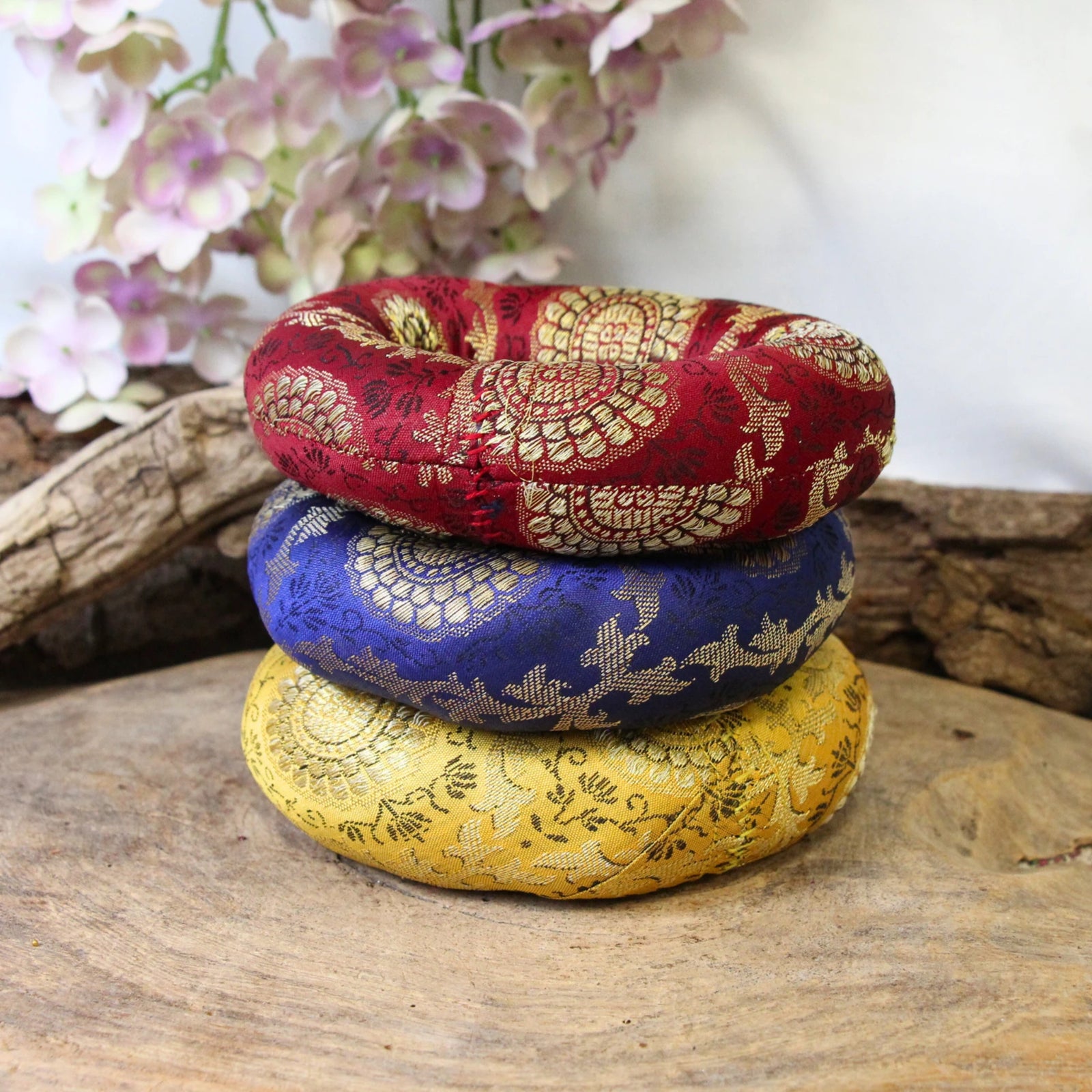 Klankschaal kussen donut ca. 10 cm