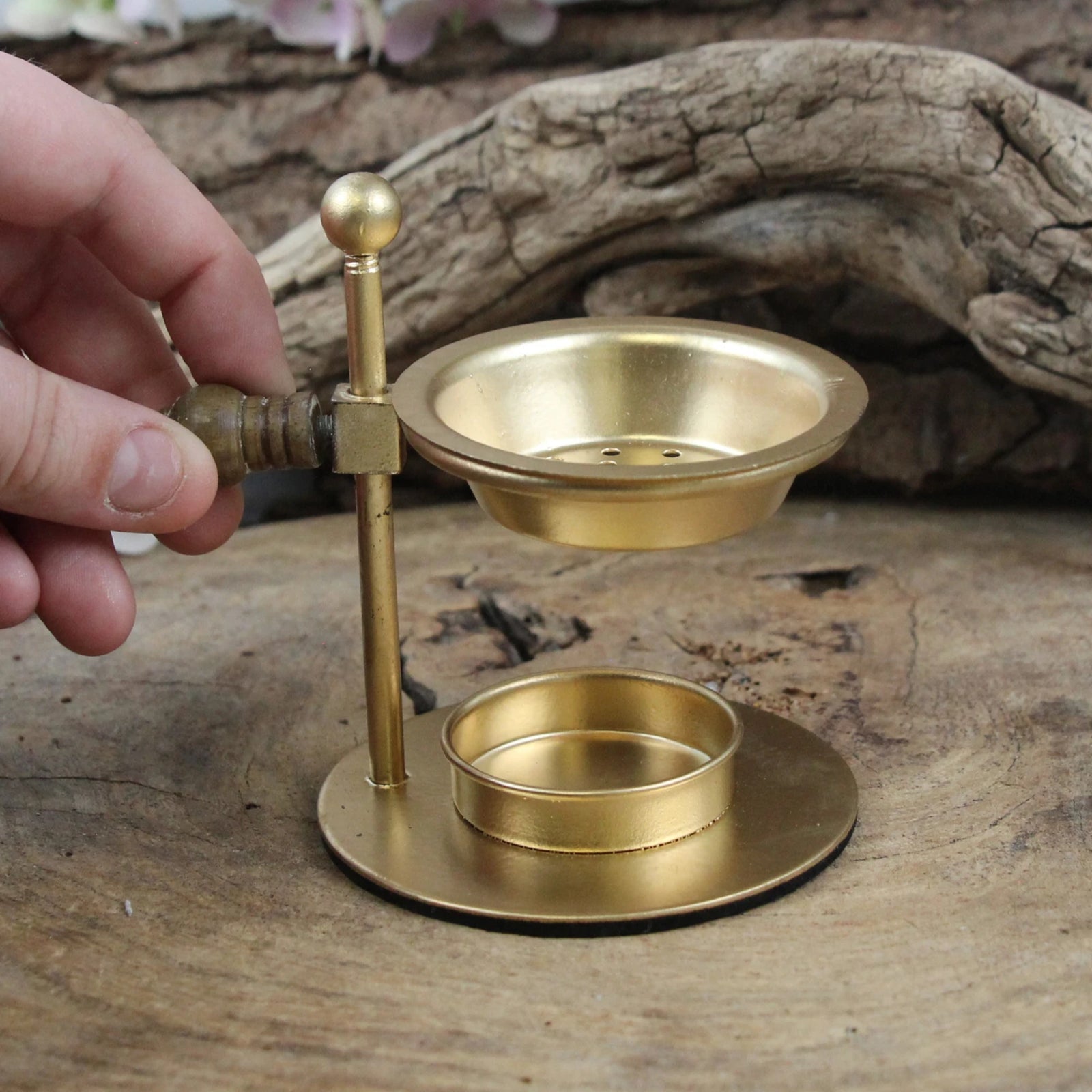 Korrel wierookbrander Spritual Gifts goudkleur
