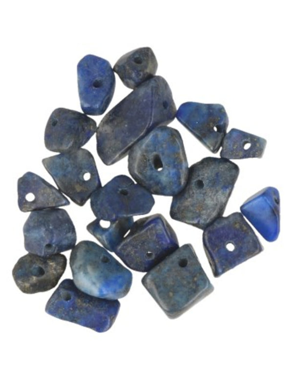 edelsteen kralen Lapis Lazuli split - 20 st.