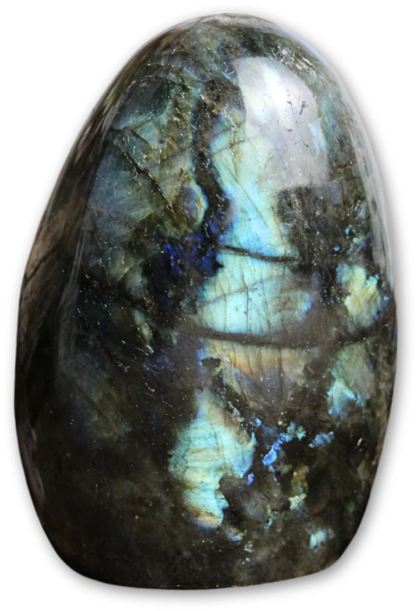 Labradoriet edelsteen sculptuur 280-350 gram