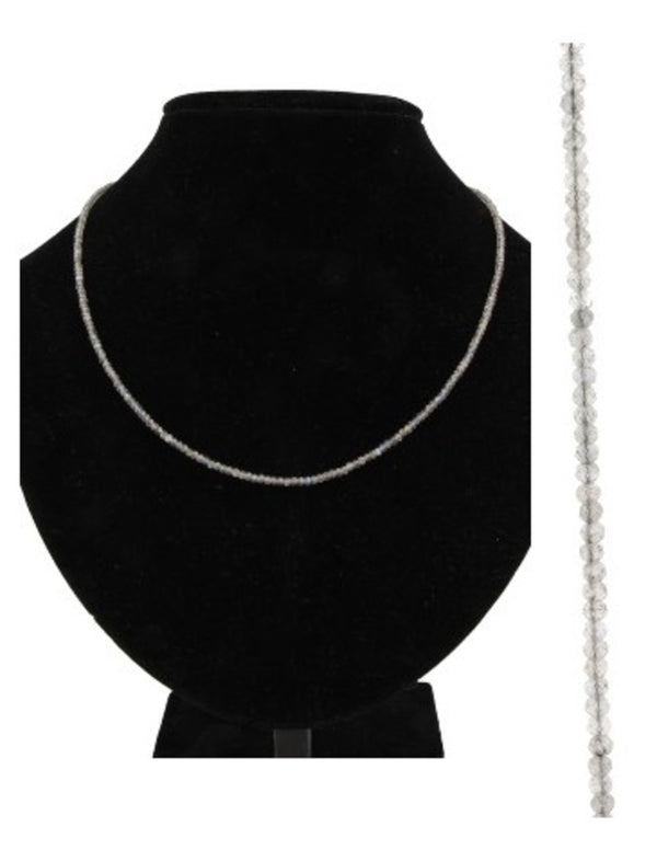 Labradoriet summer vibes edelsteen ketting