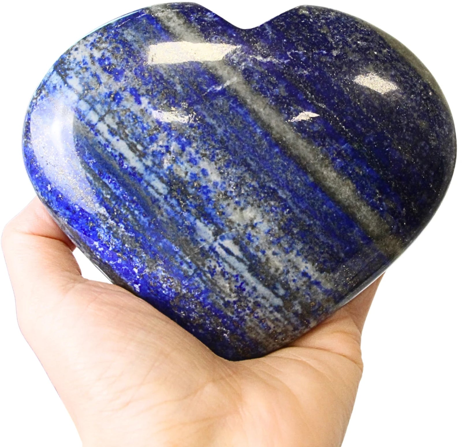 Lapis Lazuli edelsteen hart nr.26