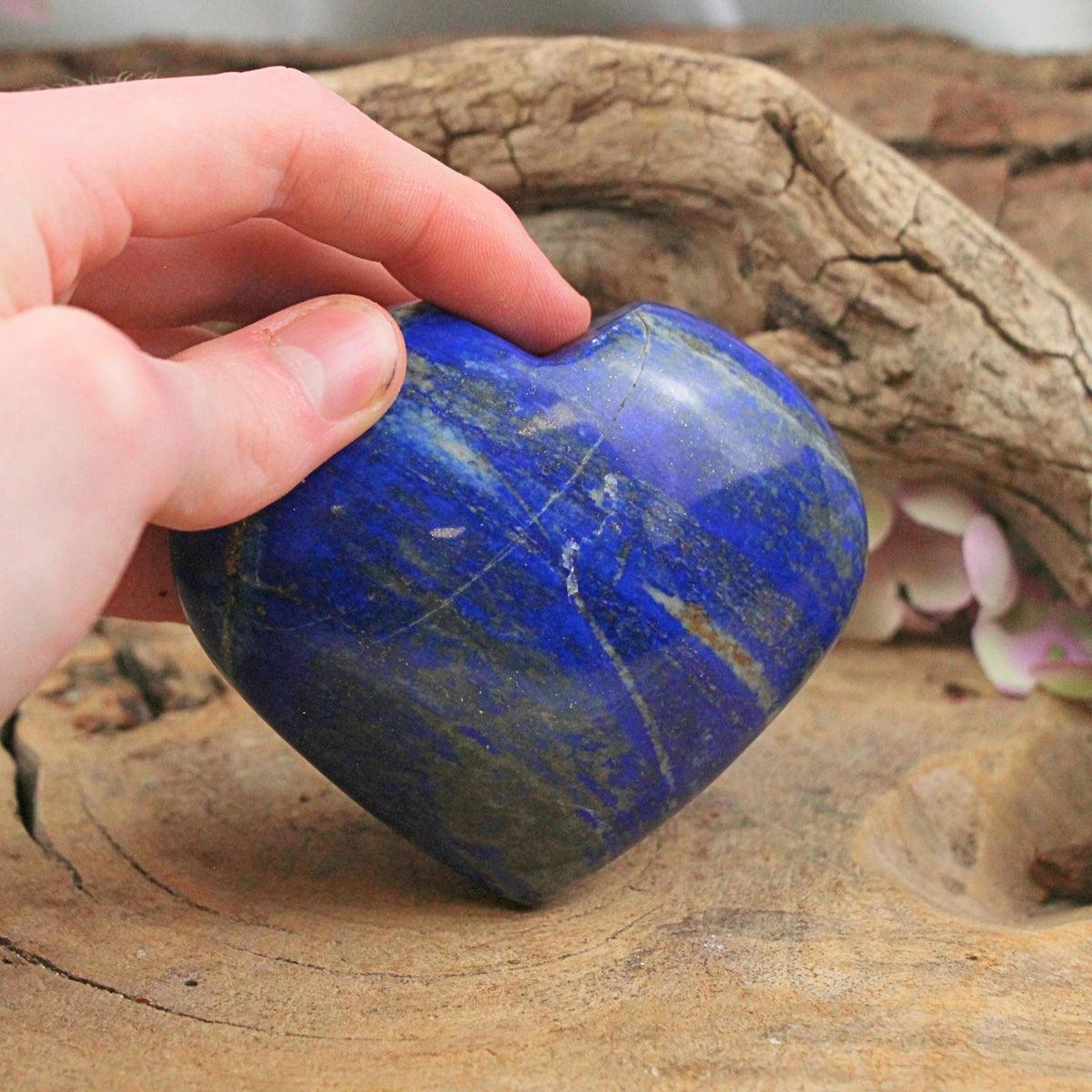 Lapis Lazuli edelsteen hart nr.31