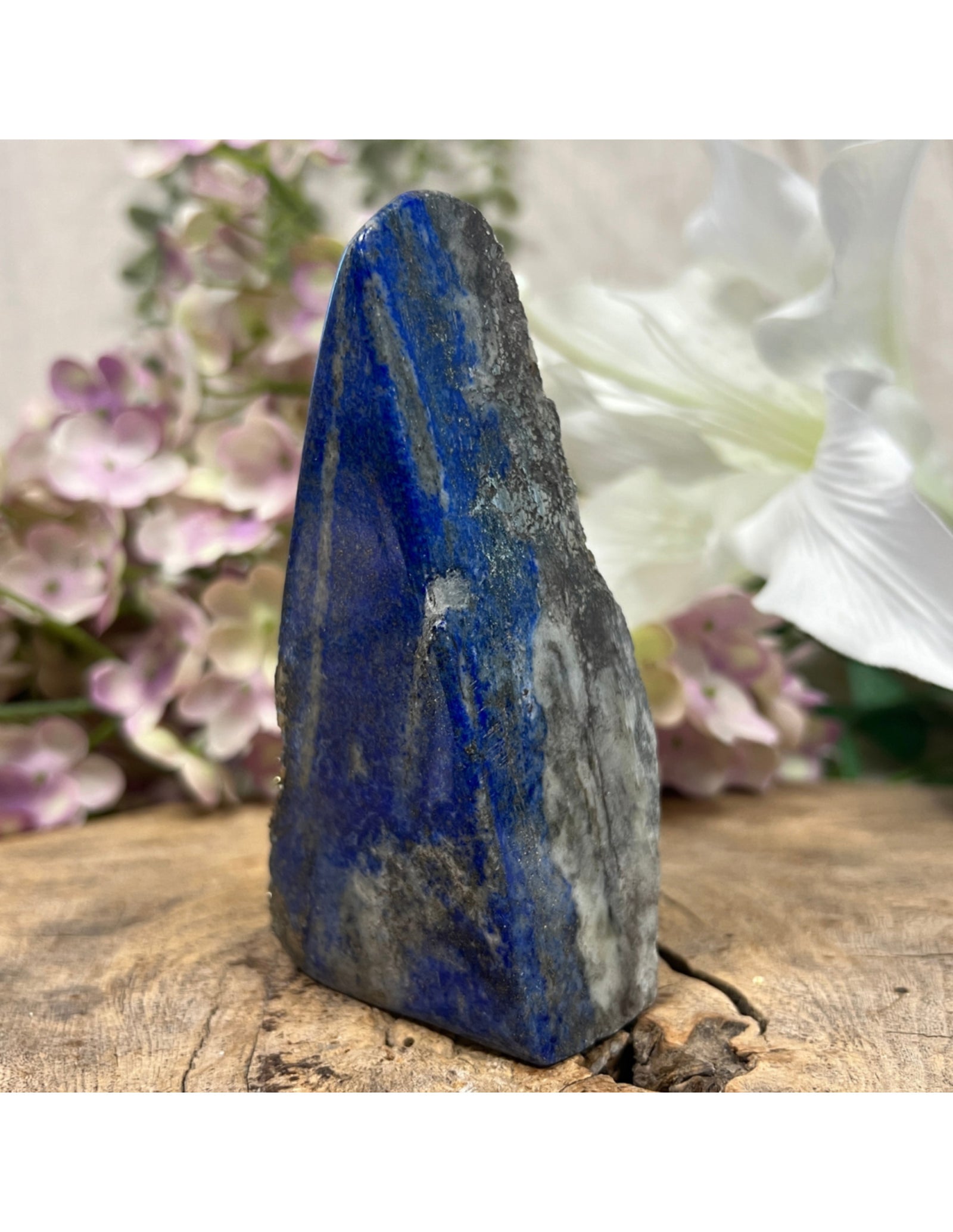 Lapis Lazuli half gepolijst nr.01