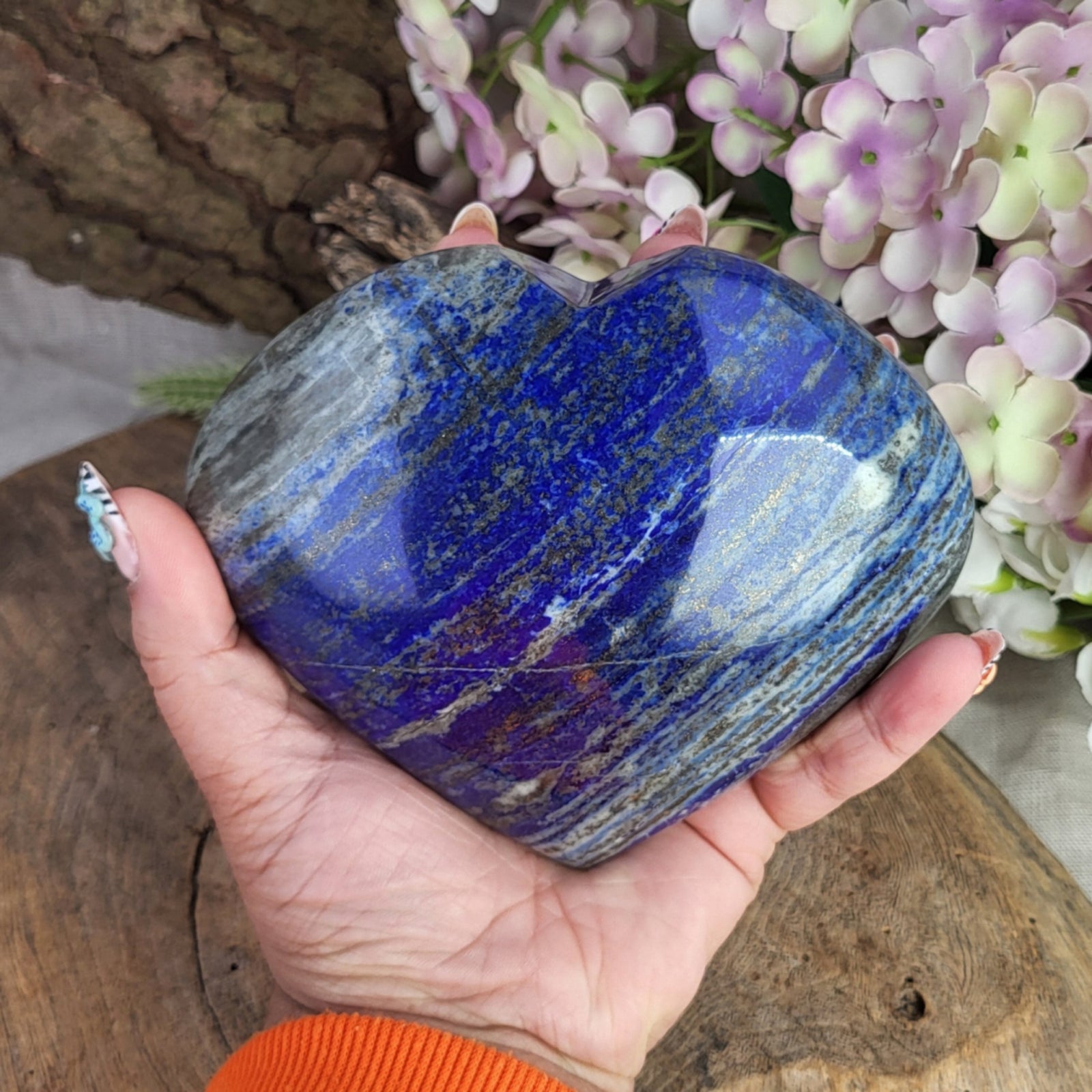 Lapis Lazuli hart nr.10