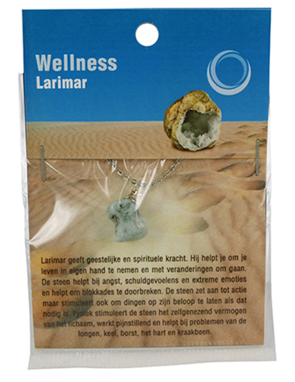 Larimar Edelsteen Hanger