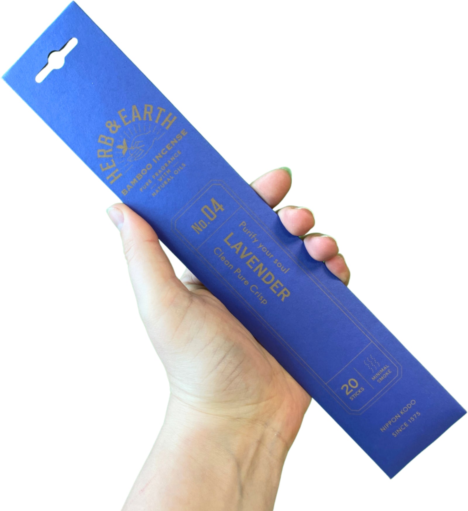 Lavender Herb & Earth Nippon Kodo - Wierook Stokjes