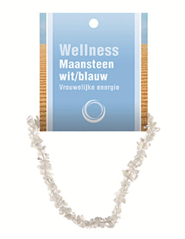 Maansteen regenboog edelsteen splitarmband