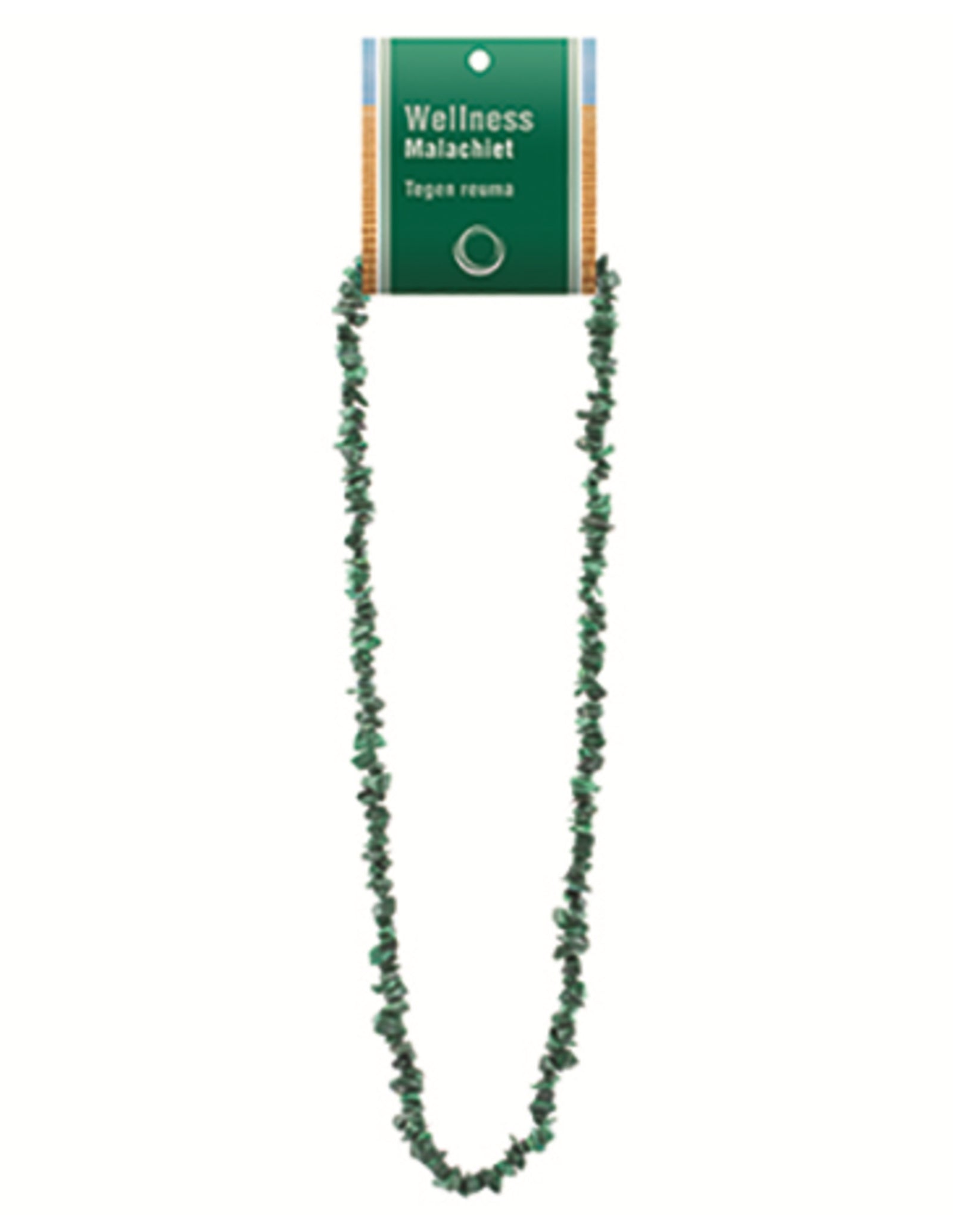 Malachiet splitketting + kaart
