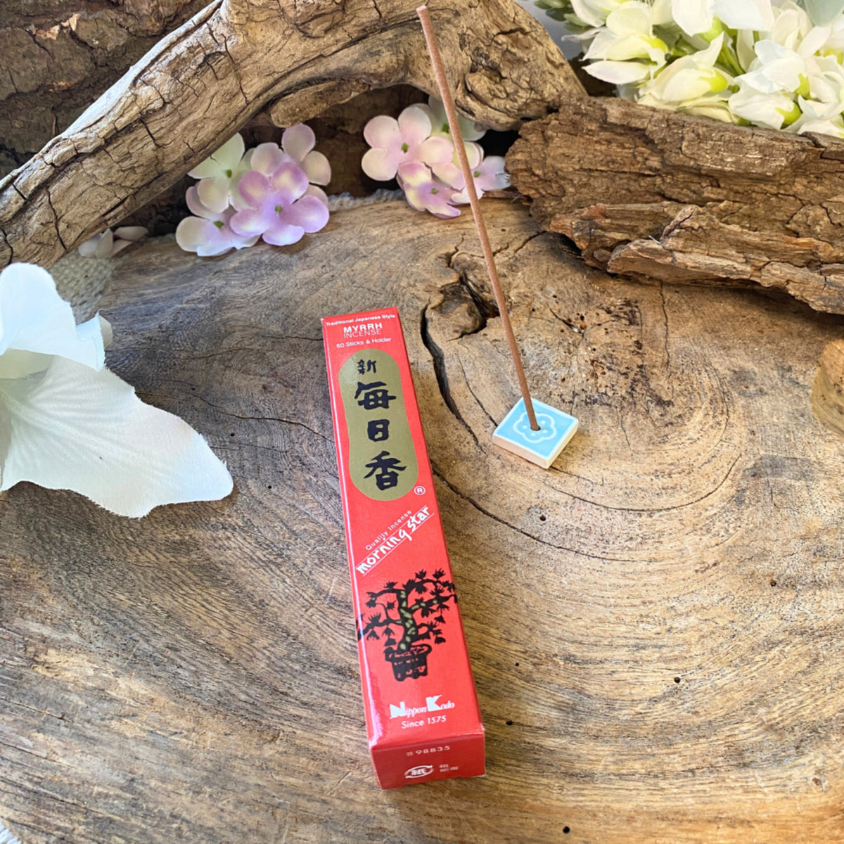 Myrrh wierook stokjes - Nippon Kodo - Morning star