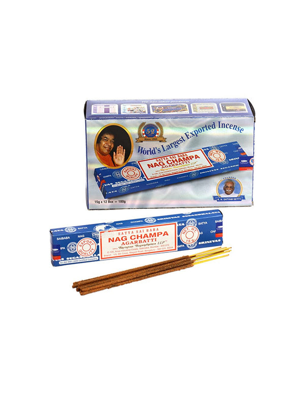 Nag Champa 40 gram Wierook Stokjes Satya