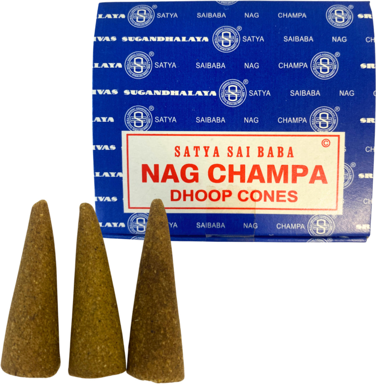 Nag Champa wierook kegels