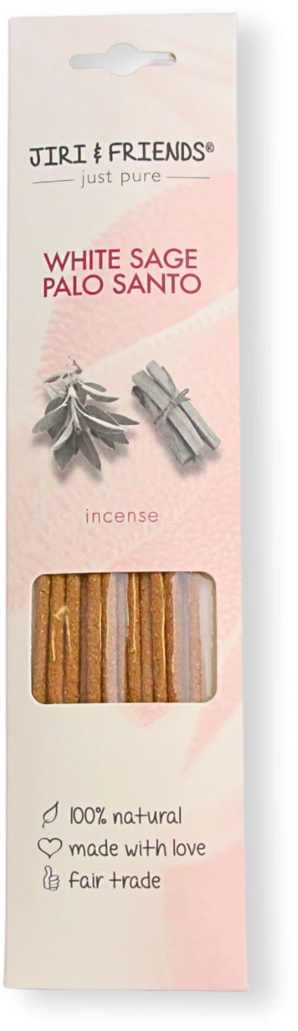Natuurlijke wierookstokjes Palo Santo & White Sage