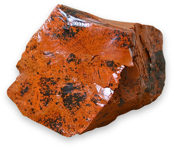 Obsidiaan mahonie ruwe edelsteen nr.21