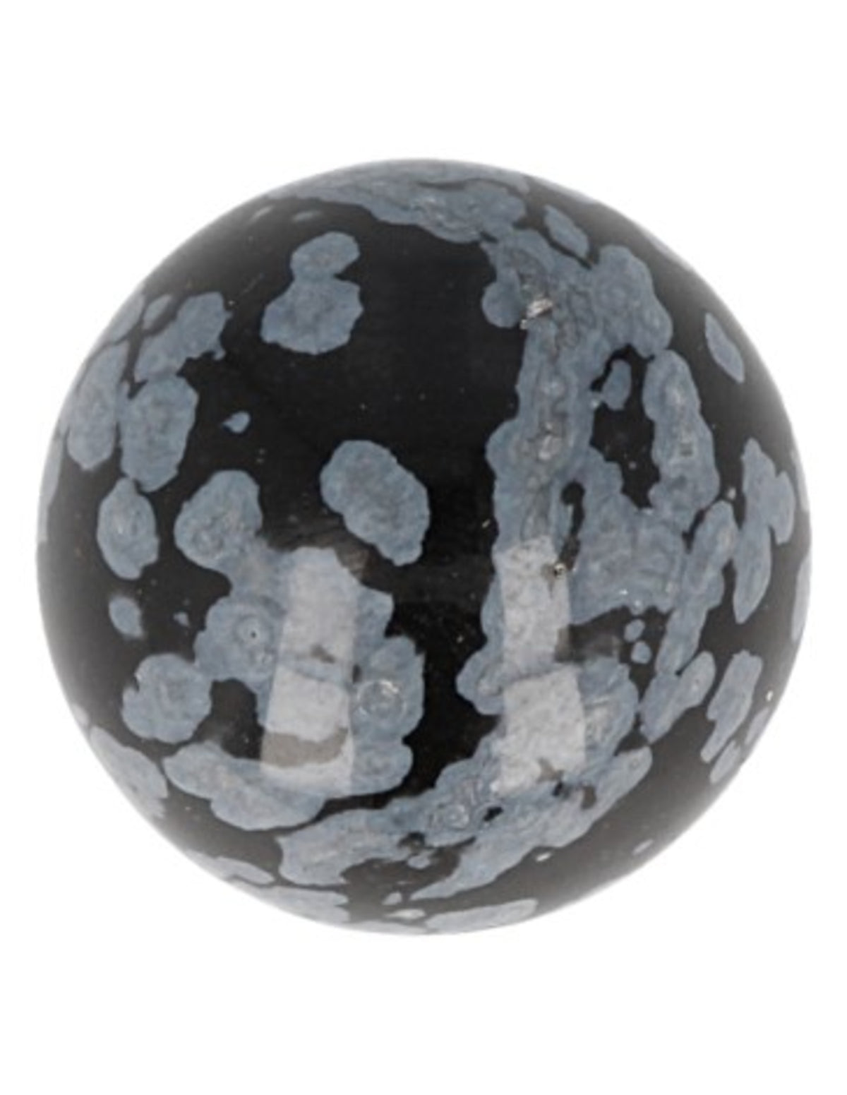Obsidiaan sneeuwvlok edelsteen bol 20 mm