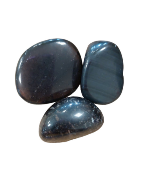 Obsidiaan zwart edelsteen trommelstenen 100 gr. (mt3)