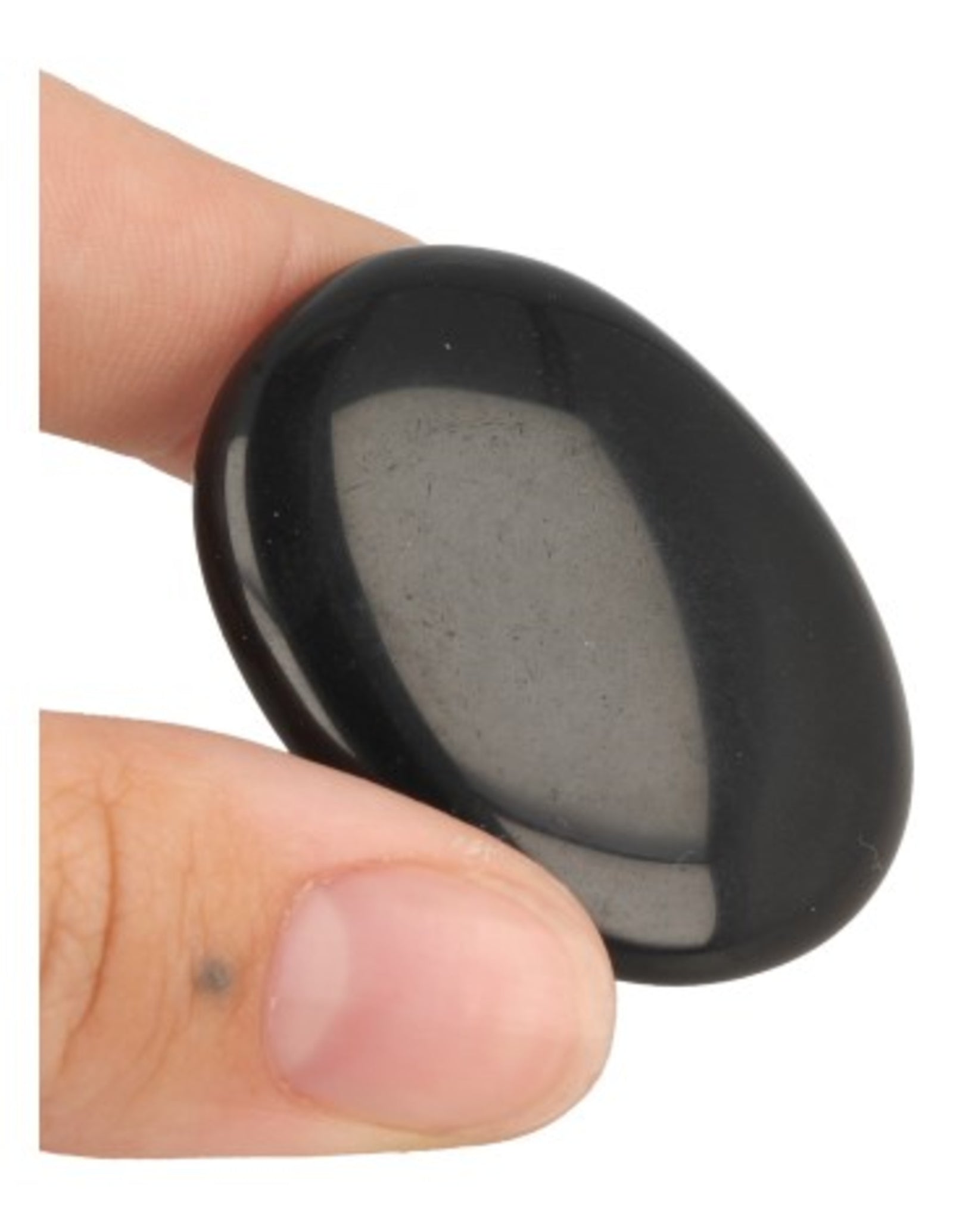 Obsidiaan zwart zaksteen
