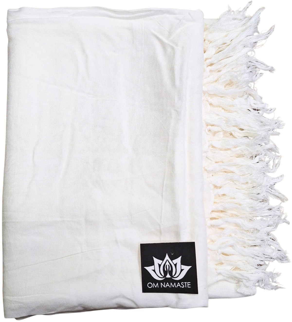 Om Namaste Sarong - 337 - Gebroken Wit - effen
