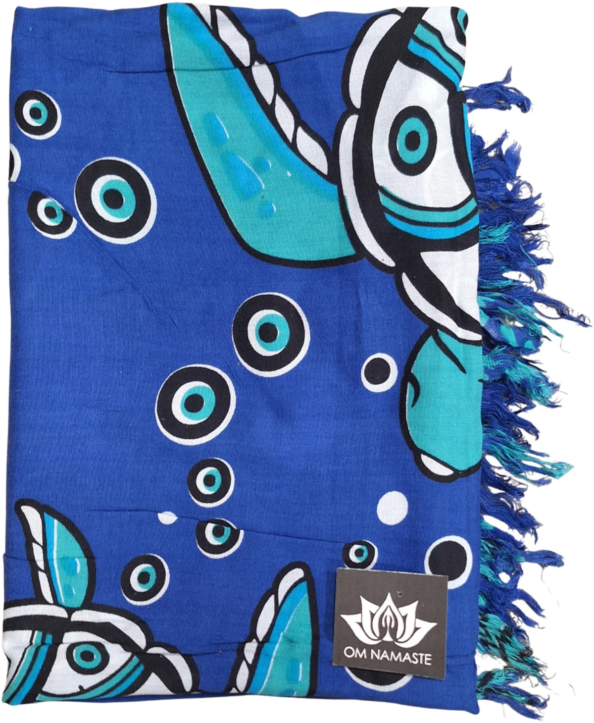 Om Namaste Sarong - 664 - Schildpadjes en Zeeleven