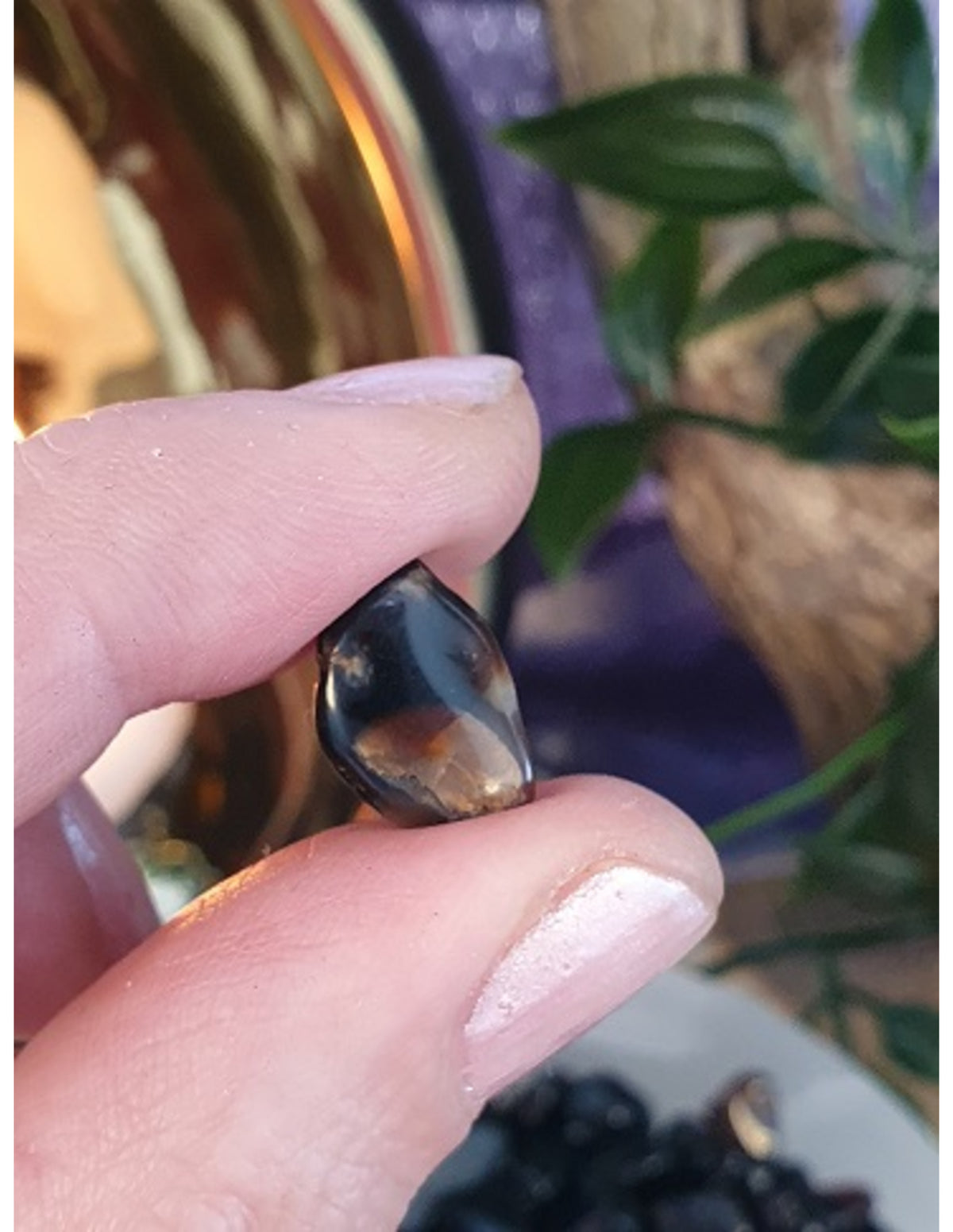 Onyx 100 gr. trommelstenen (mt2)