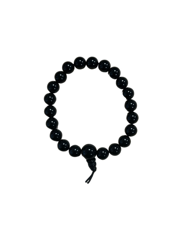 Onyx edelsteen kraalarmband
