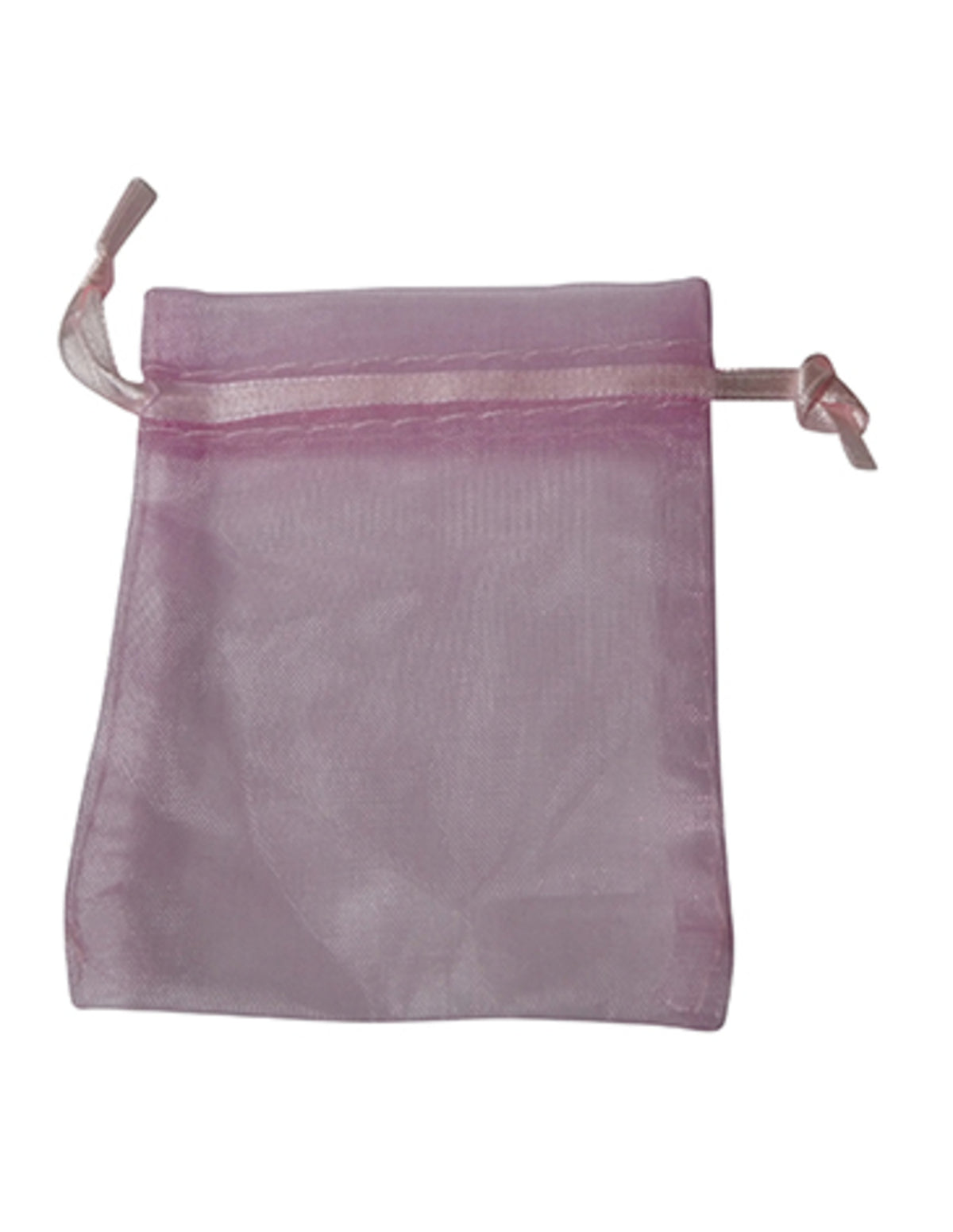 Organza buidels 7x9 - 100 stuks roze
