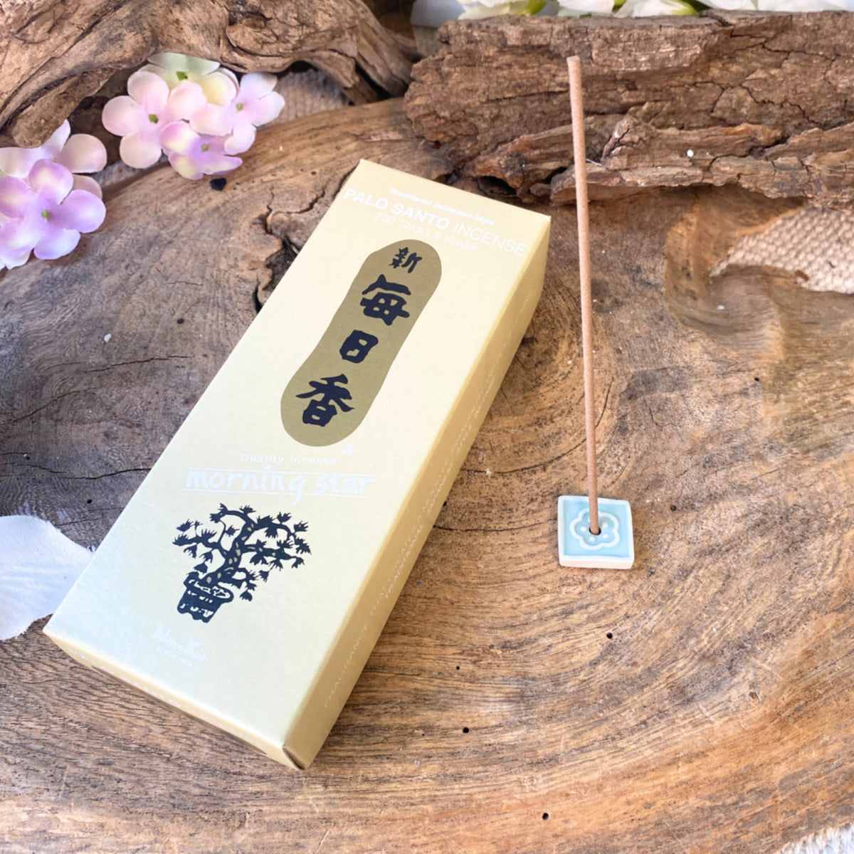 Palo Santo - Nippon Kodo Morning Star - 200 wierookstokjes - XL-pack