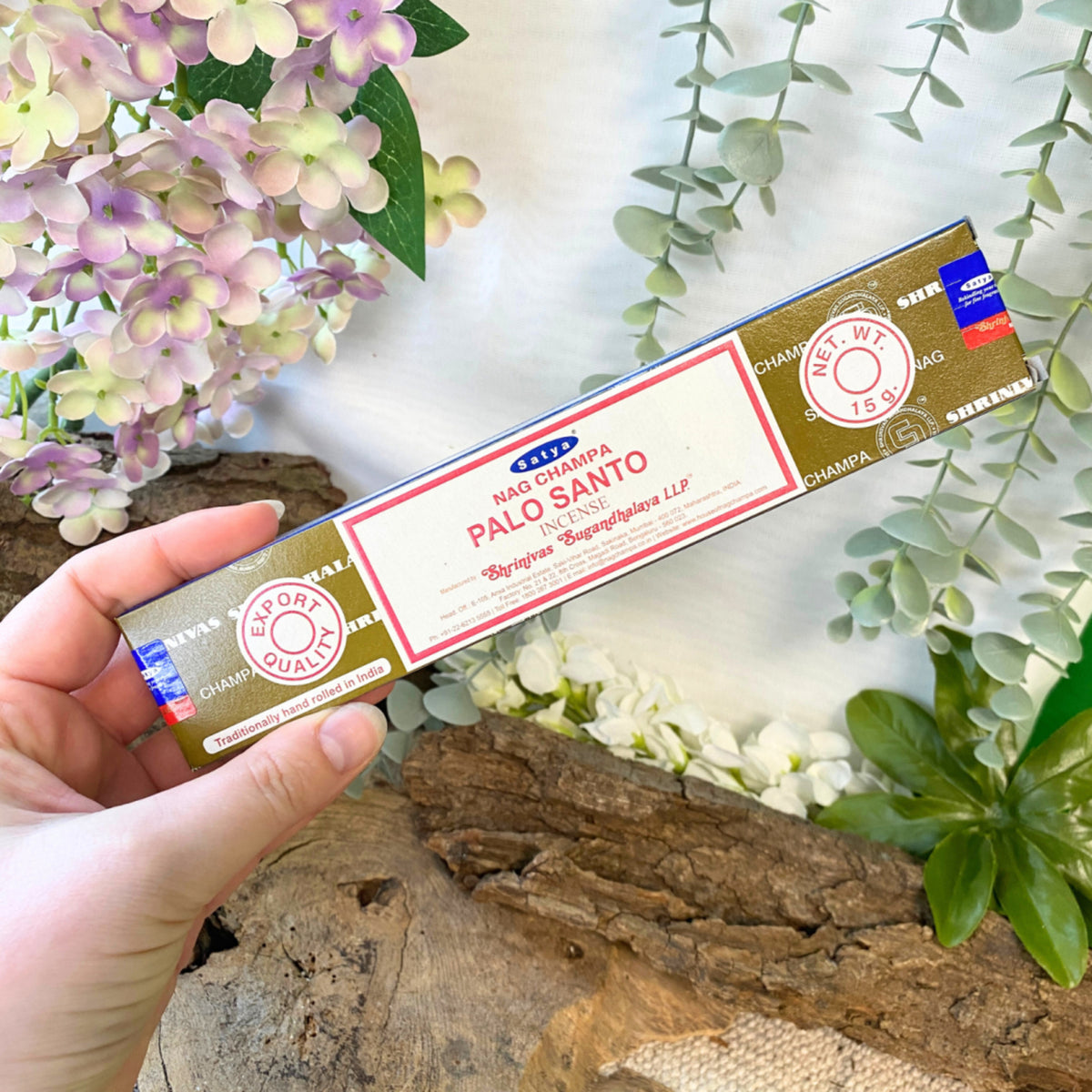 Palo Santo wierook stokjes 15 grams Satya