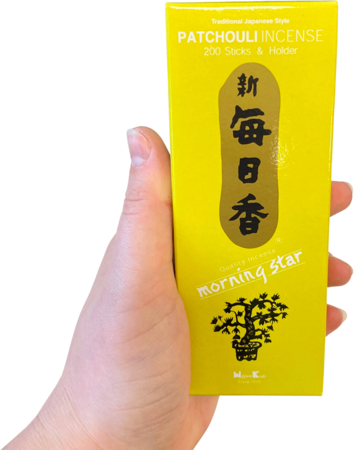 Patchouli 200 wierook stokjes Nippon Kodo