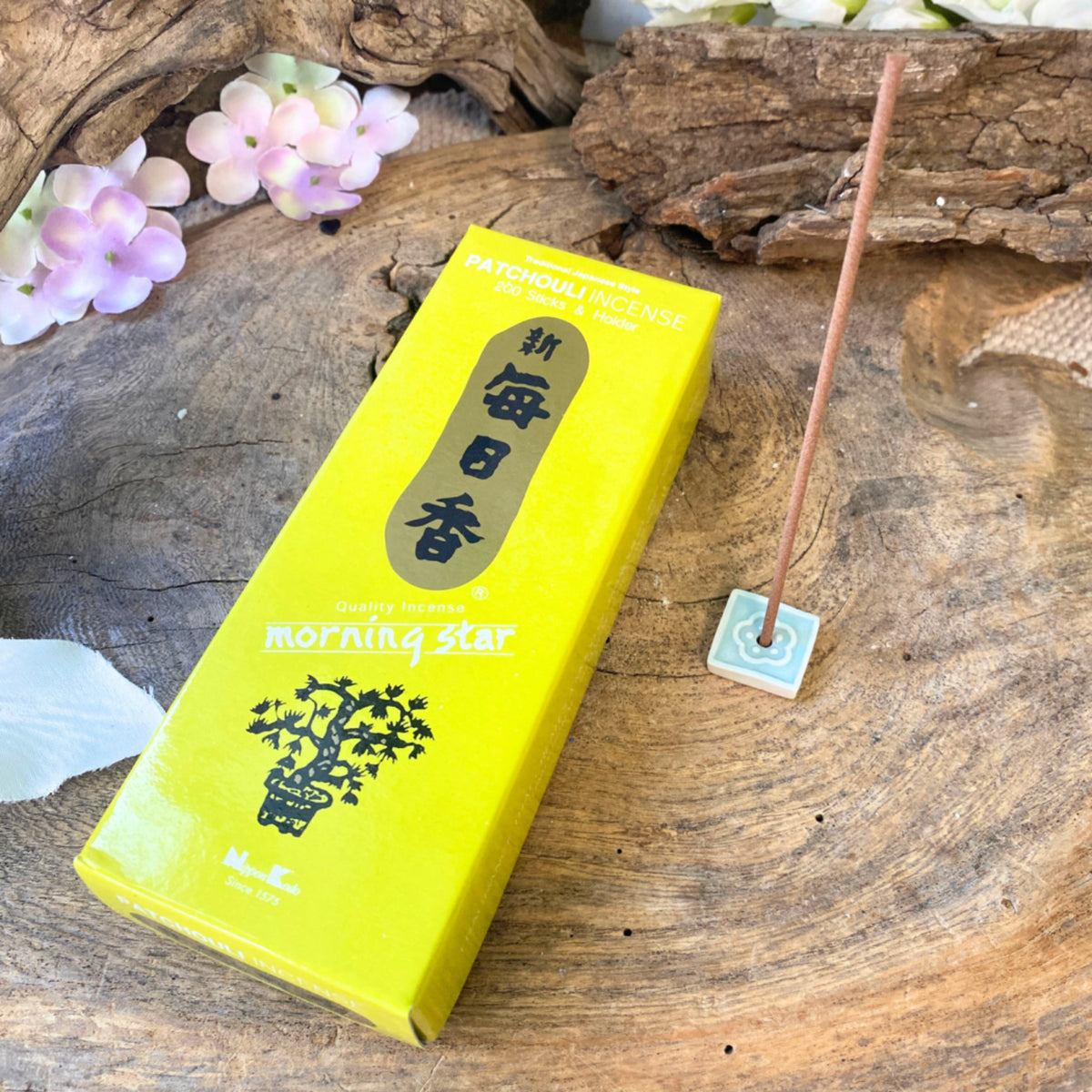 Patchouli 200 wierook stokjes Nippon Kodo