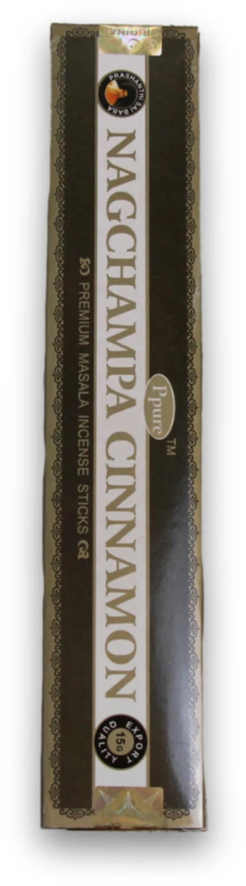 Ppure Nagchampa Cinnamon wierook stokjes