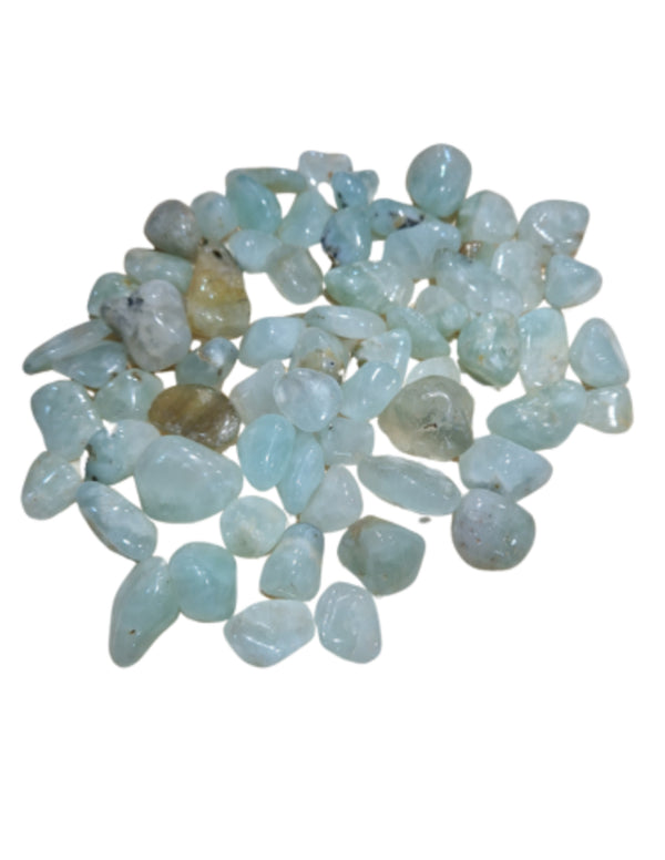 Prehnit-Edelstein-Trommelsteine 500 g (mt3)