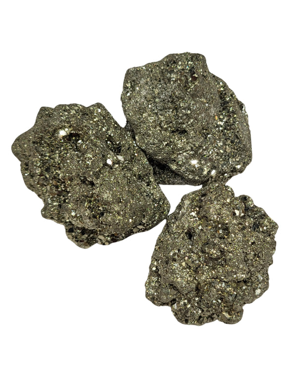 Pyriet 500 gr. ruwe edelsteen brokjes