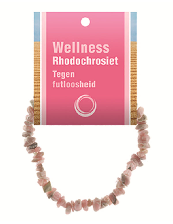 Rhodochrosiet edelsteen splitarmband