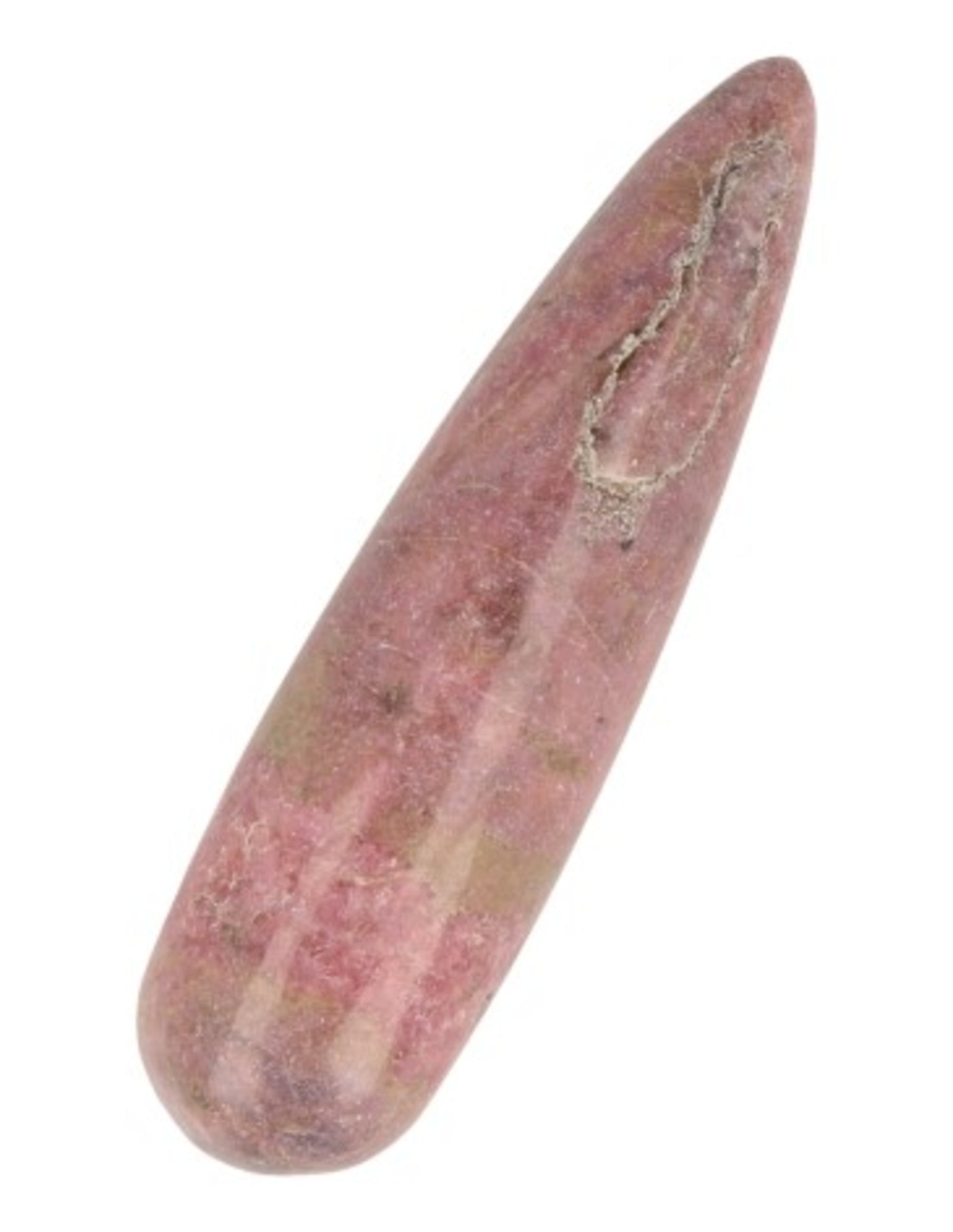 Rhodoniet massage griffel 7,5 cm