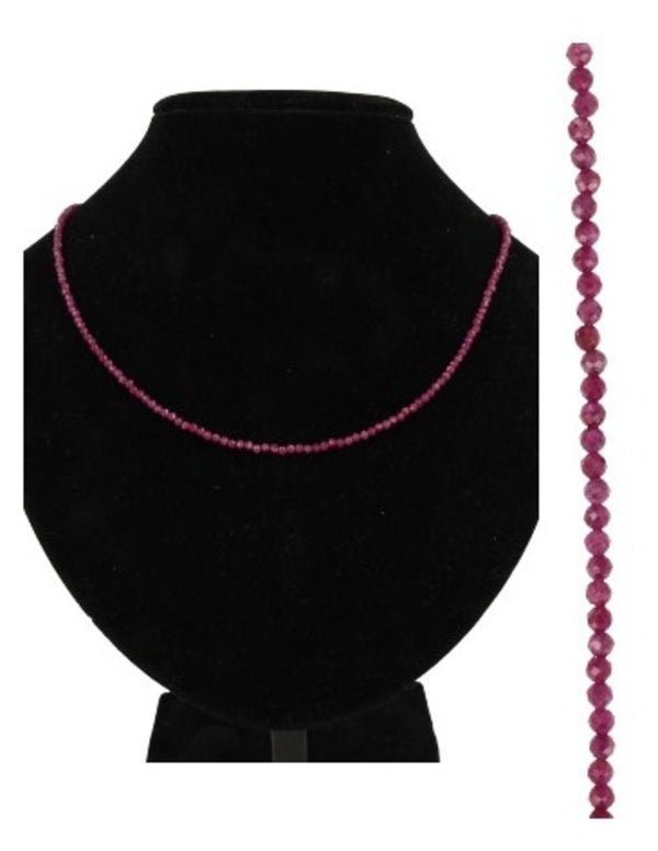 Robijn summer vibes edelsteen ketting