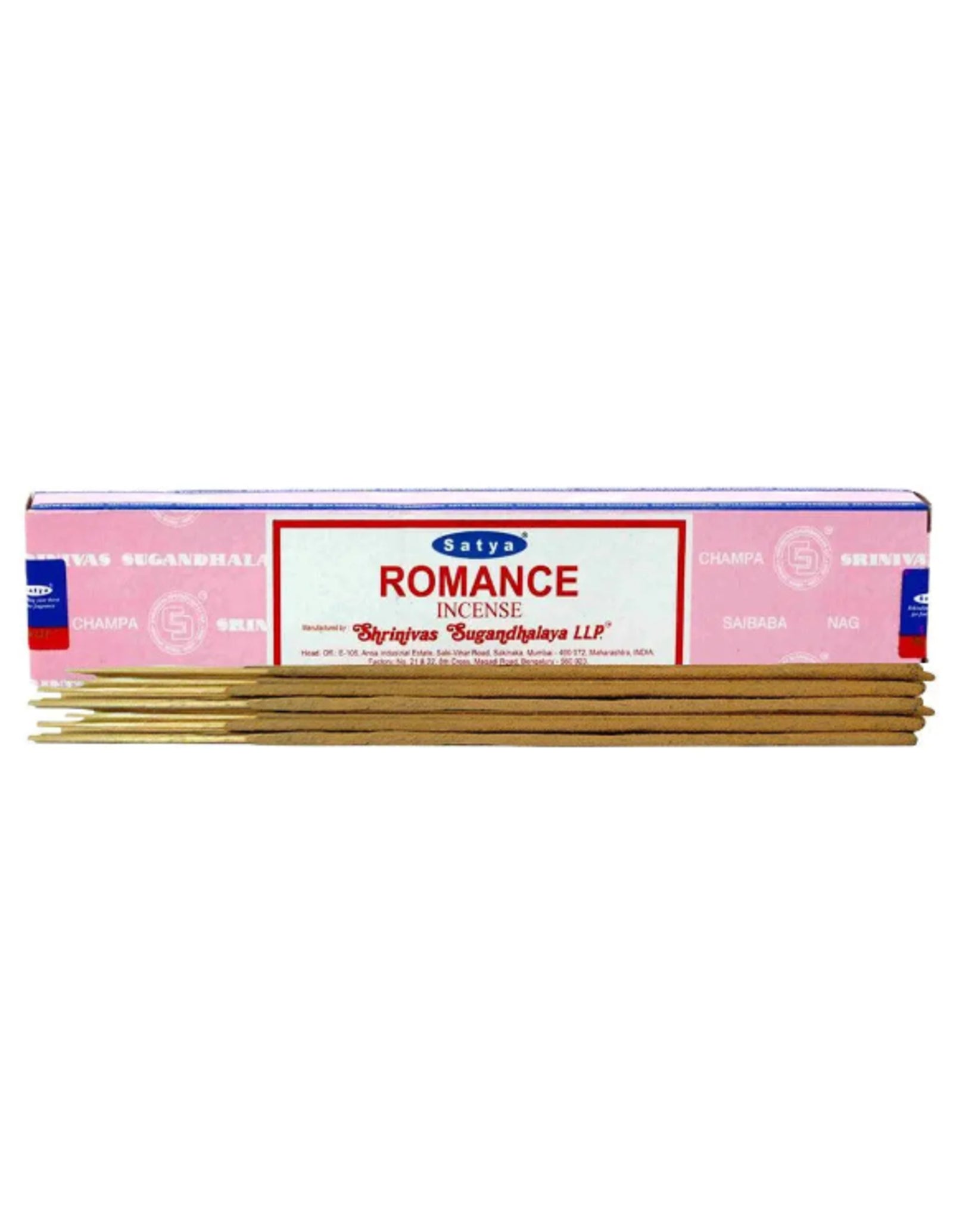 Romance wierook stokjes 15 grams Satya