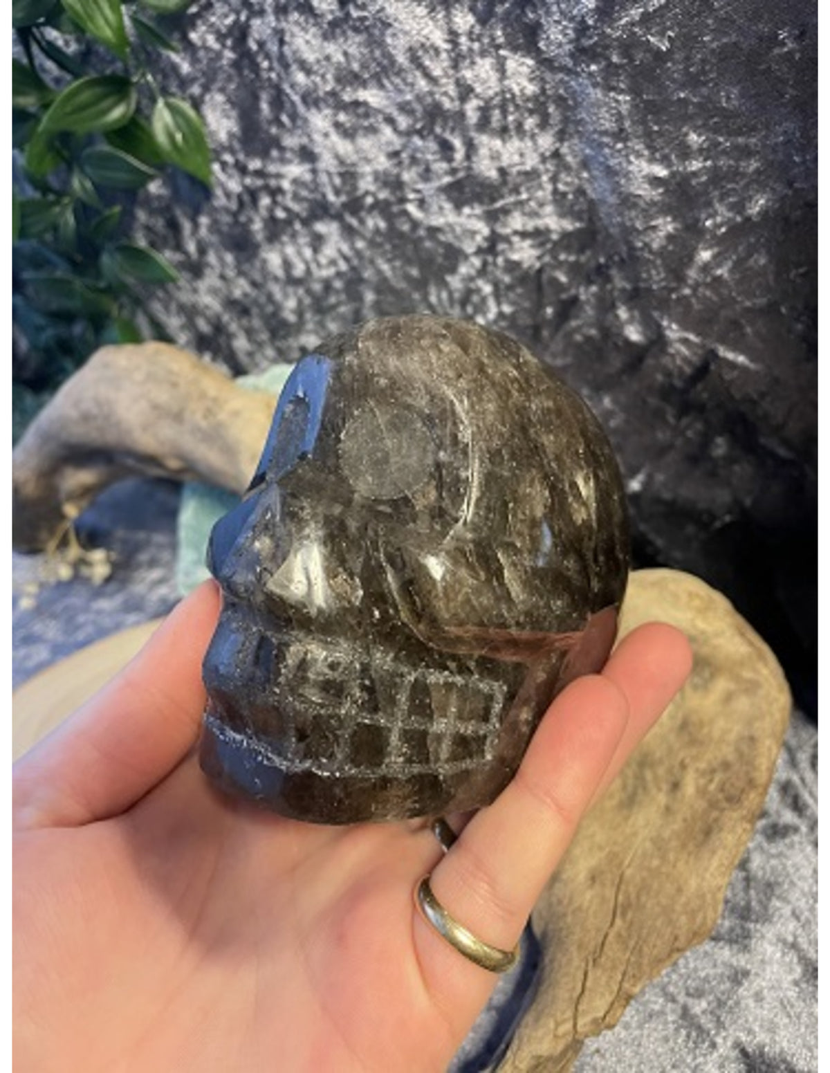 Rookkwarts schedel nr.31