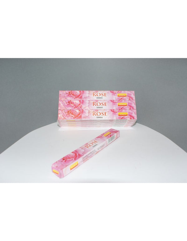 Rose mini wierook stokjes (8 stokjes)
