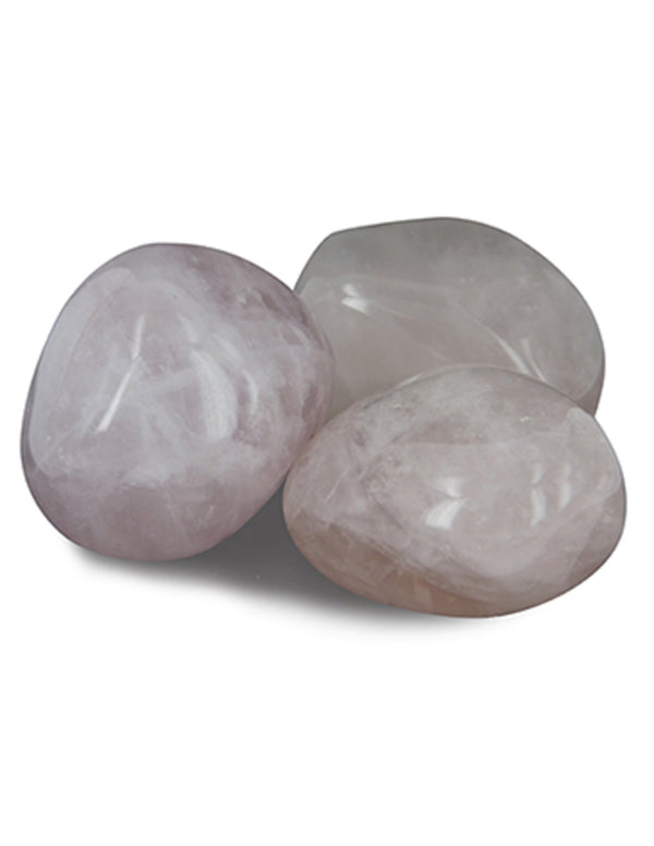 Roze kwarts B edelsteen trommelstenen 250 gr. (mt3)