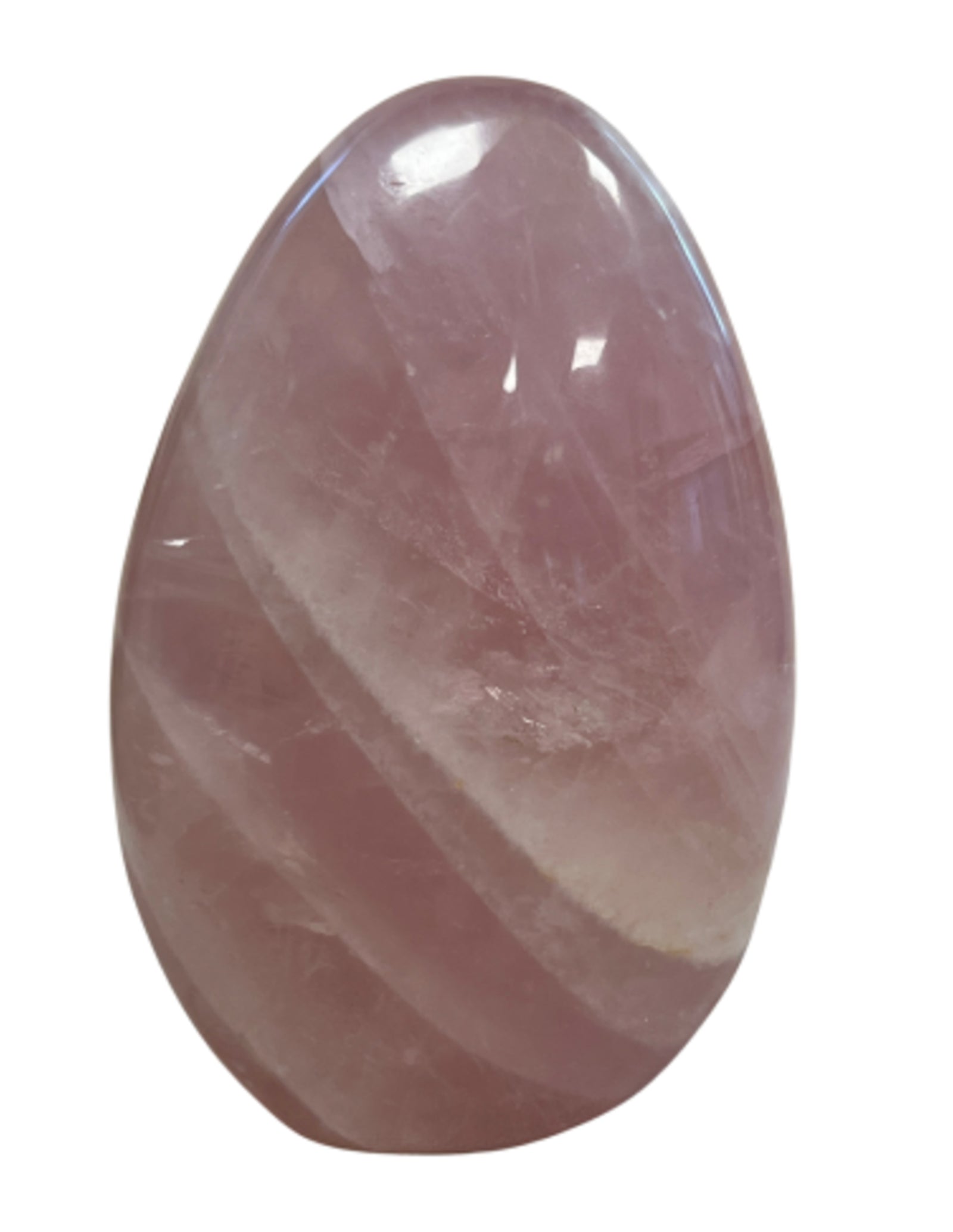 Roze kwarts sculptuur 400-500 gram