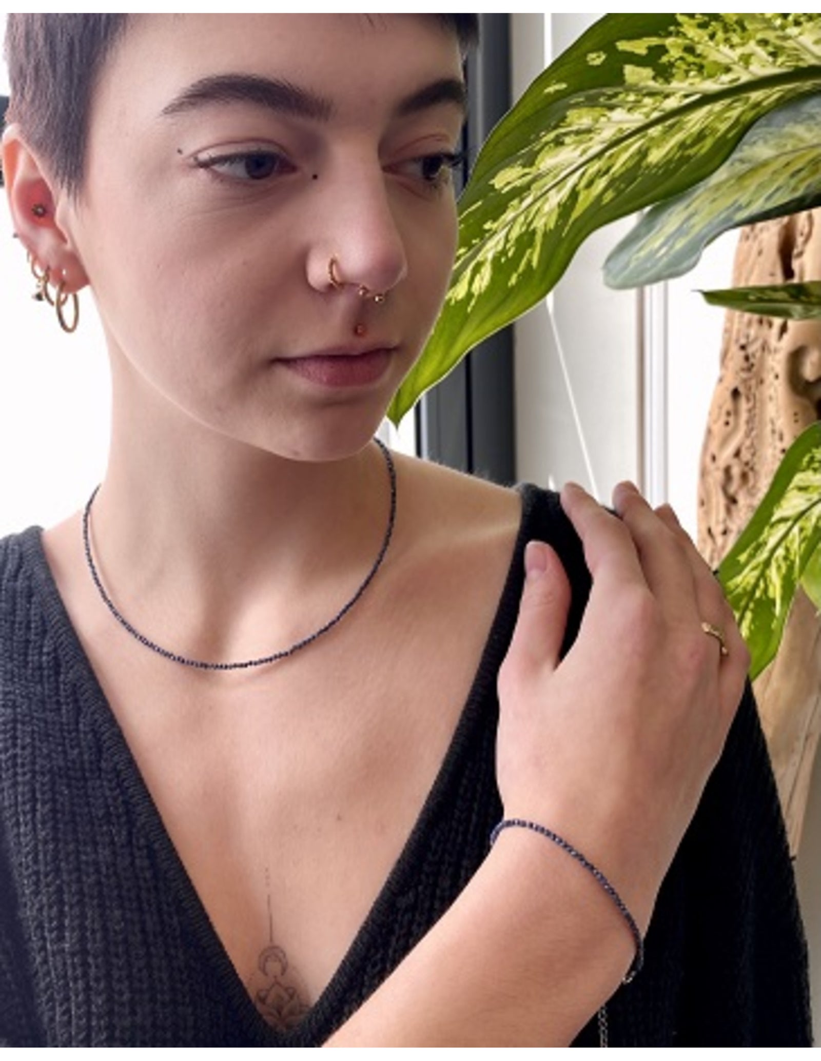 Saffier summer vibes ketting