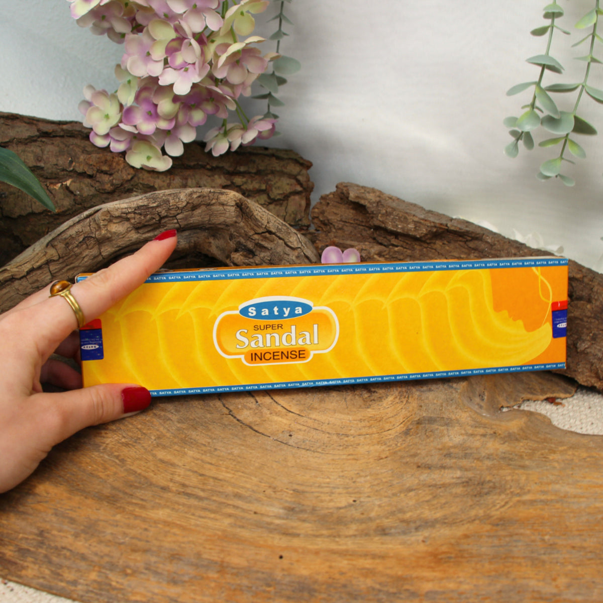Sandalwood wierook stokjes 20 grams Satya