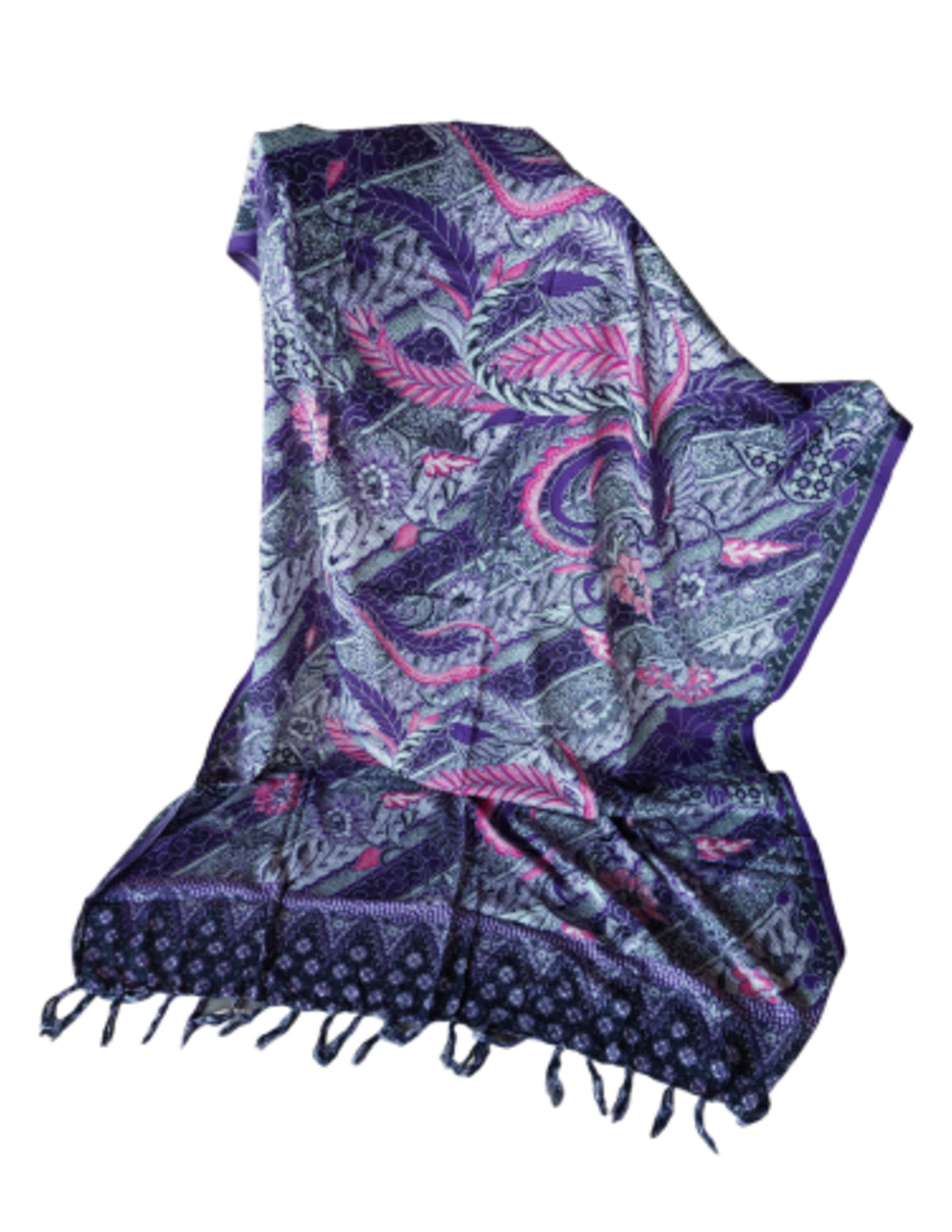 Sarong - 023 - Paarse pracht van Om Namaste - Pareo Saunadoek Wikkeljurk