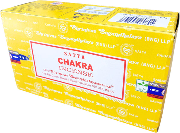 Satya Chakra wierook - doos van 12 st.