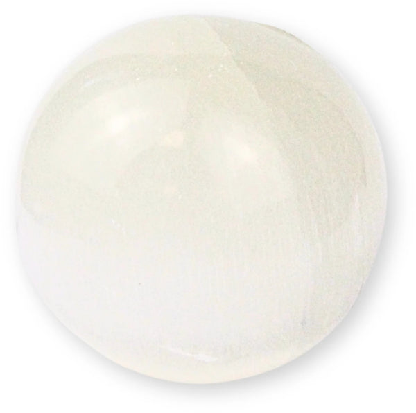 Seleniet 7-8 cm edelsteen bol