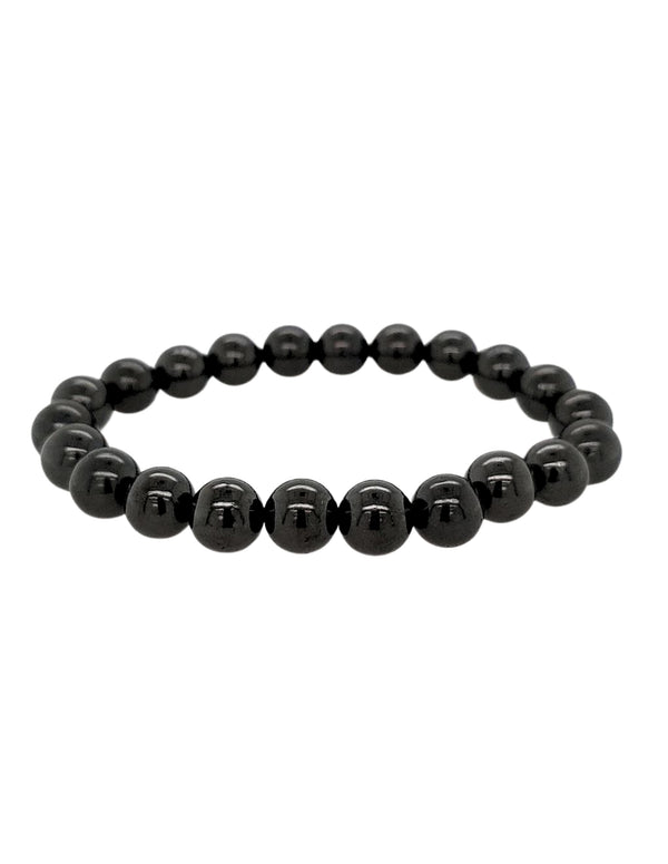 Shungit kralenarmband 8 mm