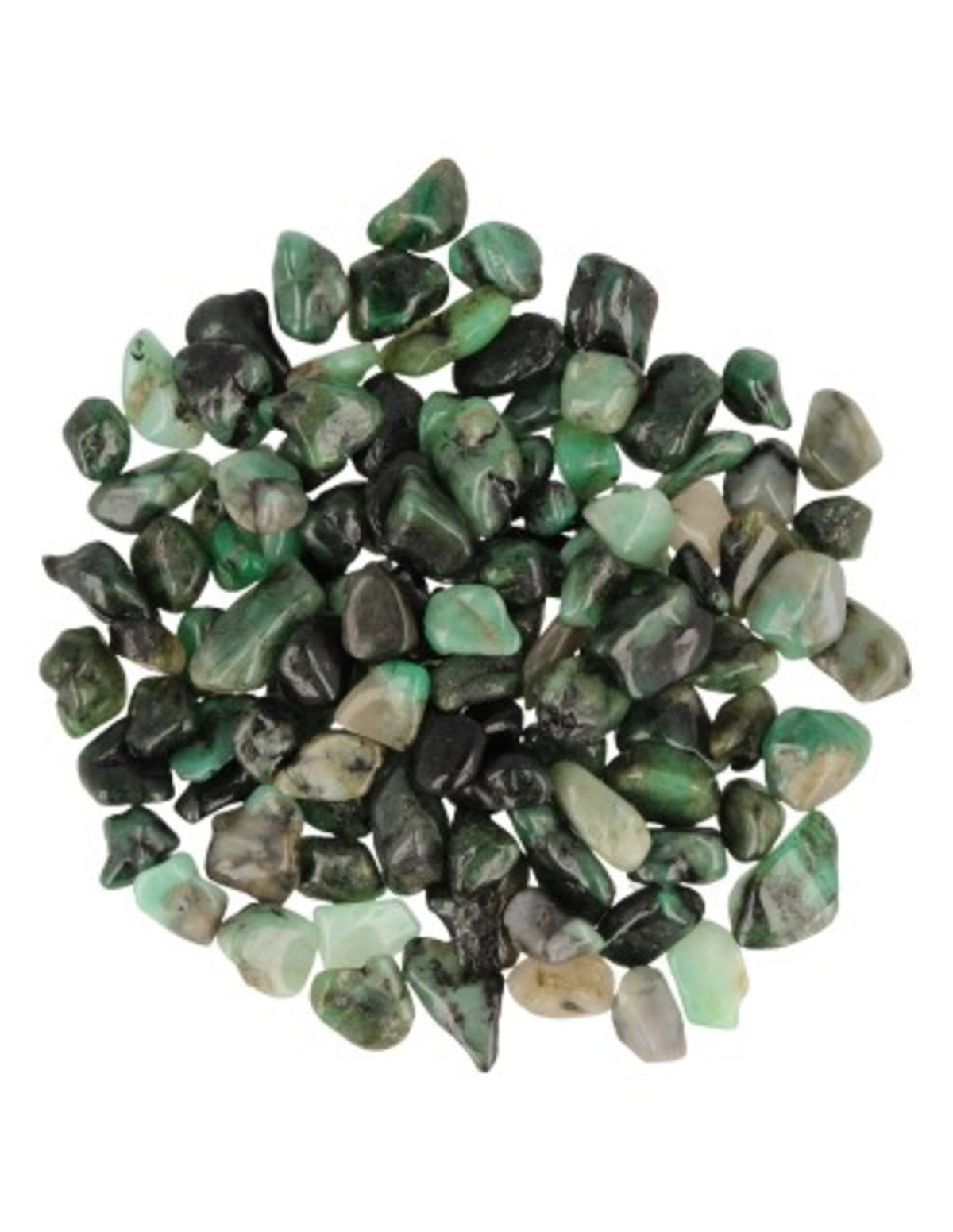 Smaragd 10 gr. trommelstenen (mt1)