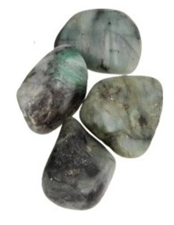Smaragd 100 gr. edelsteen trommelstenen (mt3)
